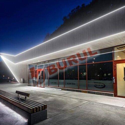 SB-6509 50 Metre Beyaz Işık Neon Led Şerit Dış Mekan Silikonlu Esnek Dekoratif Aydınlatma 220v Fişli - Görsel 3